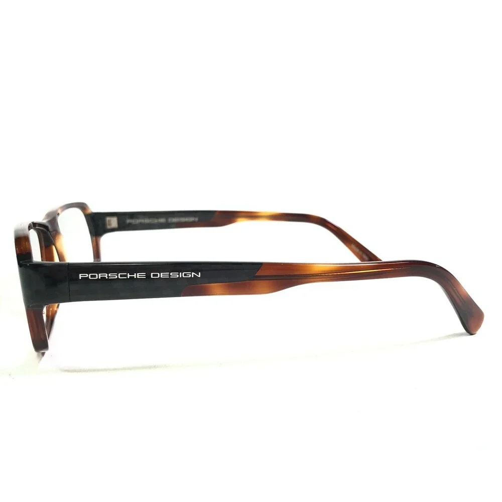 Porsche Design Eyeglasses Frames P8215 B Polished Brown Tortoise 55-16-140